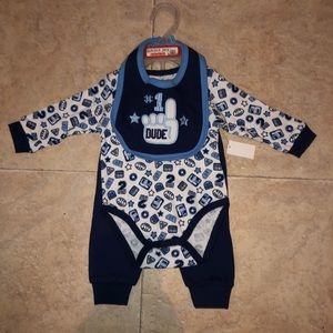 3-6 Month onesie set